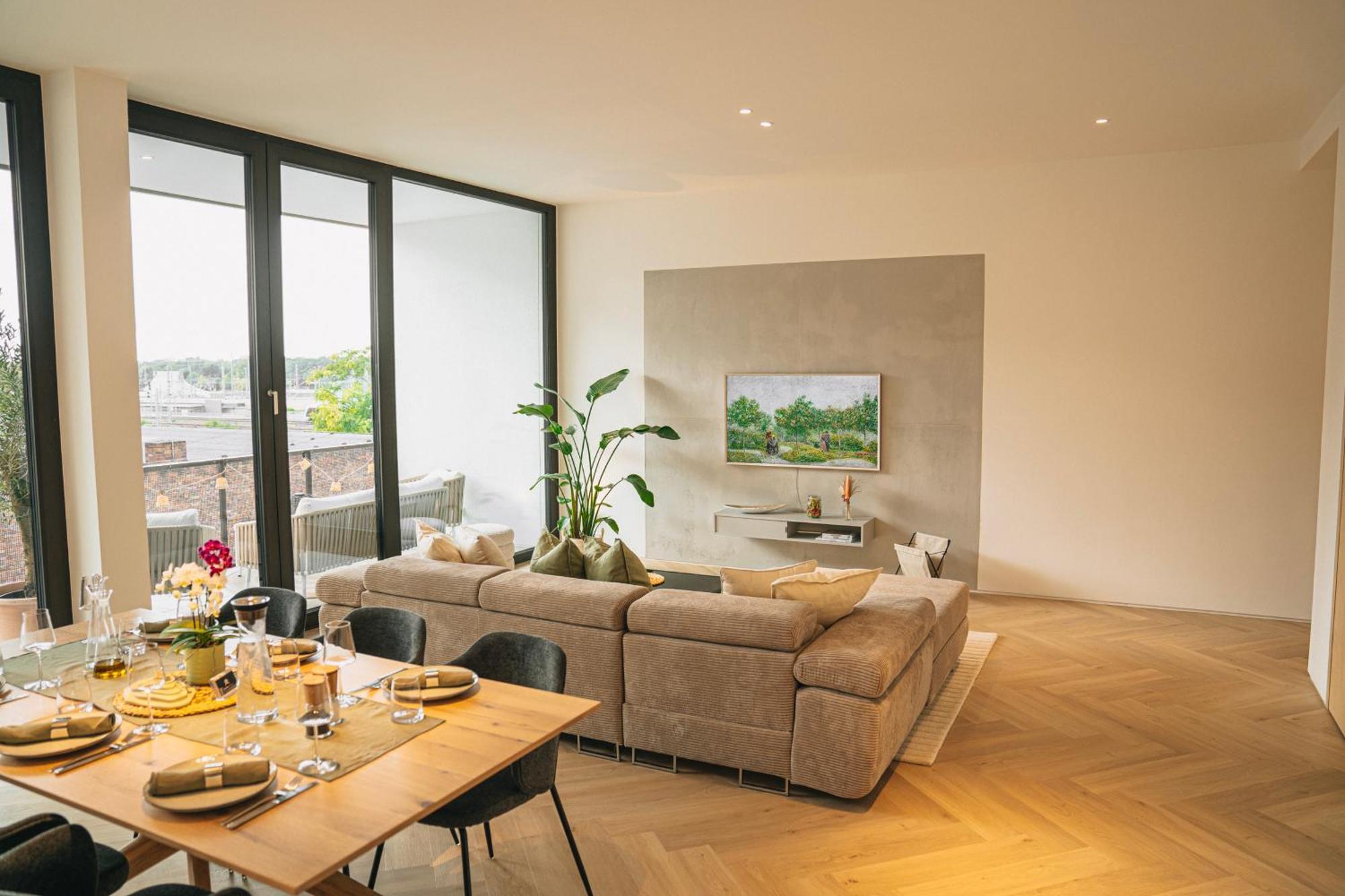 Rr - Penthouse - Luxe 105 Qm - Central - Wifi Magdebourg Extérieur photo